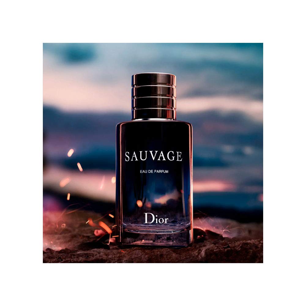 Christian Dior Sauvage Eau De Parfum Spray For Men, 3.4 Ounce