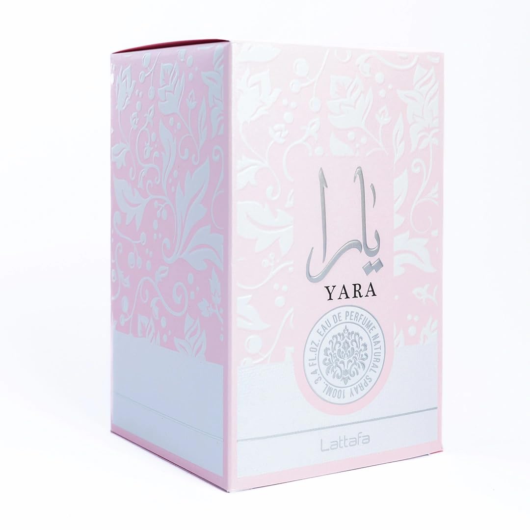 Lattafa Yara for Women Eau de Parfum Spray, 3.40 Ounce  100 ml