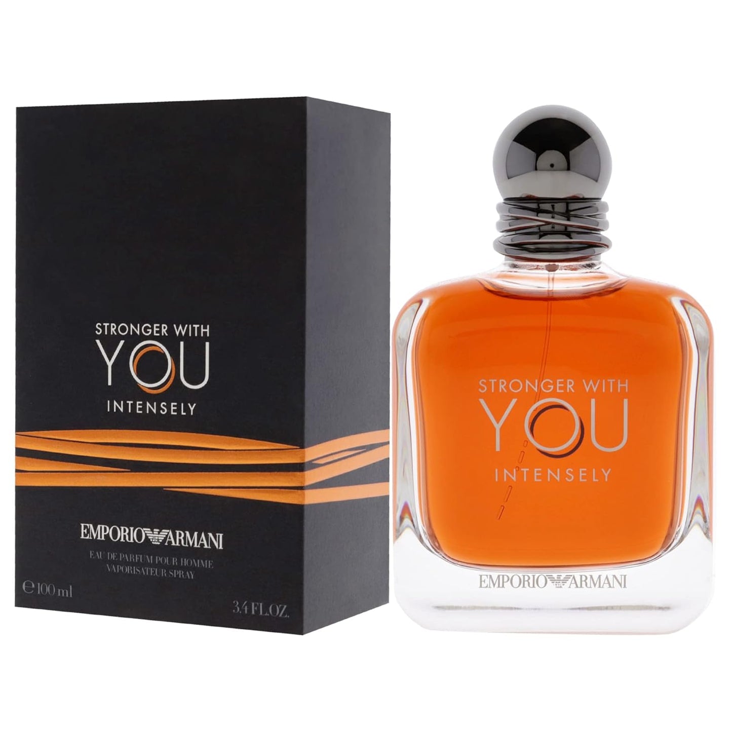 Emporio Armani Stronger With You Intensely for Men 3.4 oz Eau de Parfum Spray