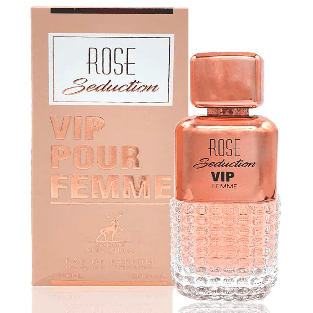 Maison Alhambra Rose Seduction VIP Pour Femme 3.4 oz. for women