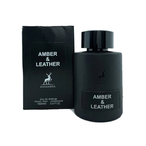 Maison Alhambra Amber & Leather 3.4 oz EDP for men