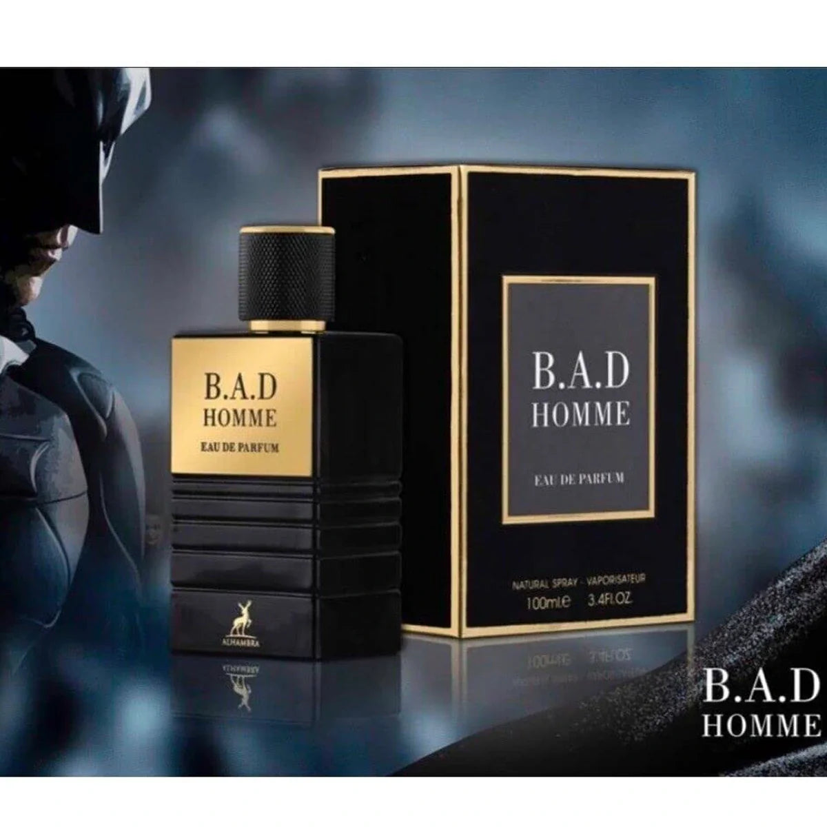 Maison Alhambra B.A.D. HOMME 3.4 oz EDP for men