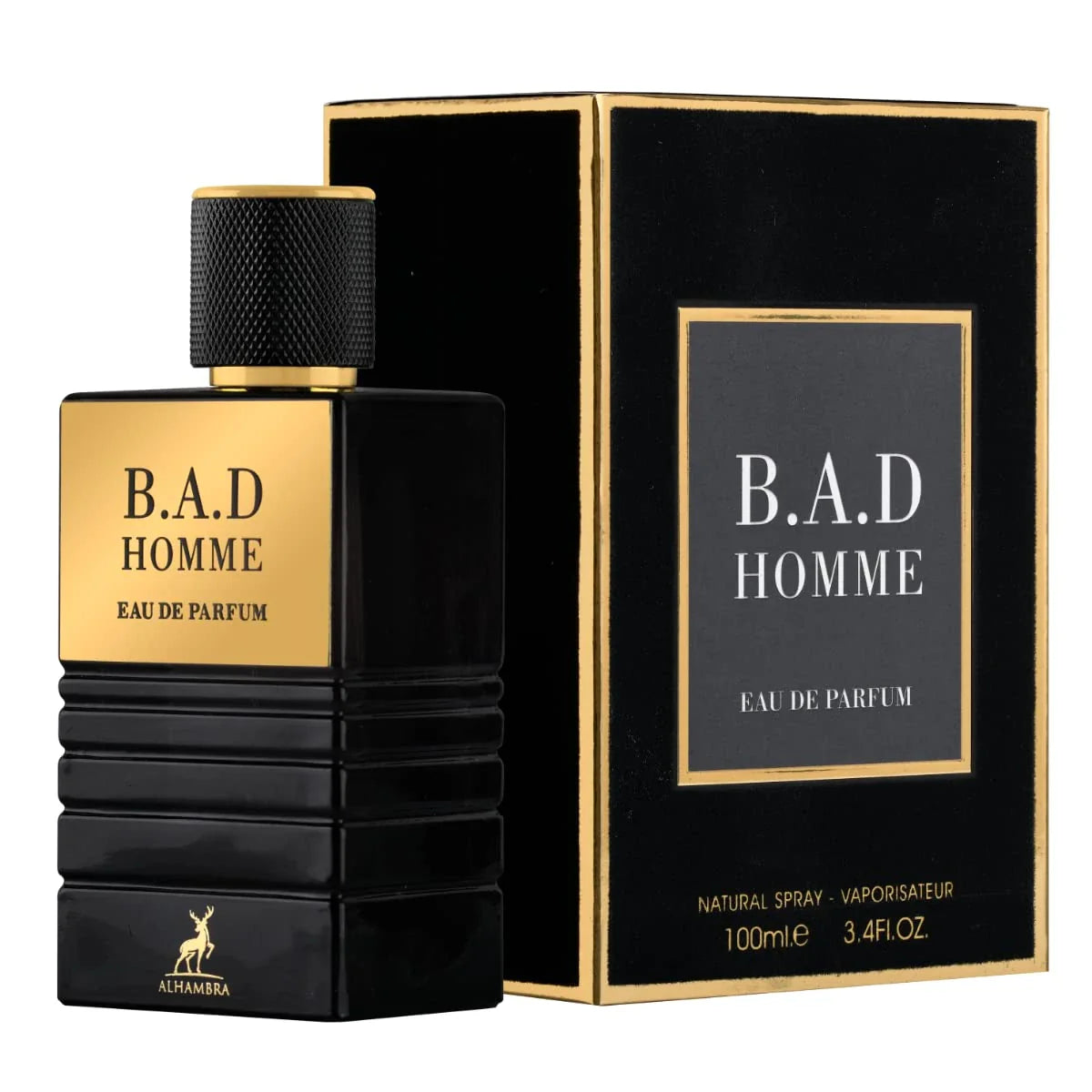 Maison Alhambra B.A.D. HOMME 3.4 oz EDP for men