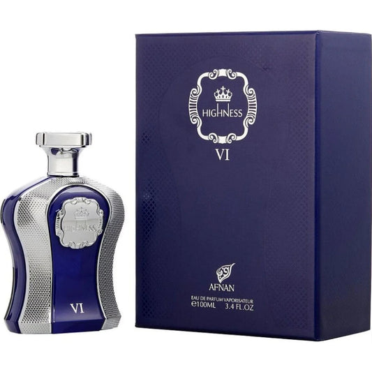 Afnan VI His Highness Blue 3.4 oz. for men