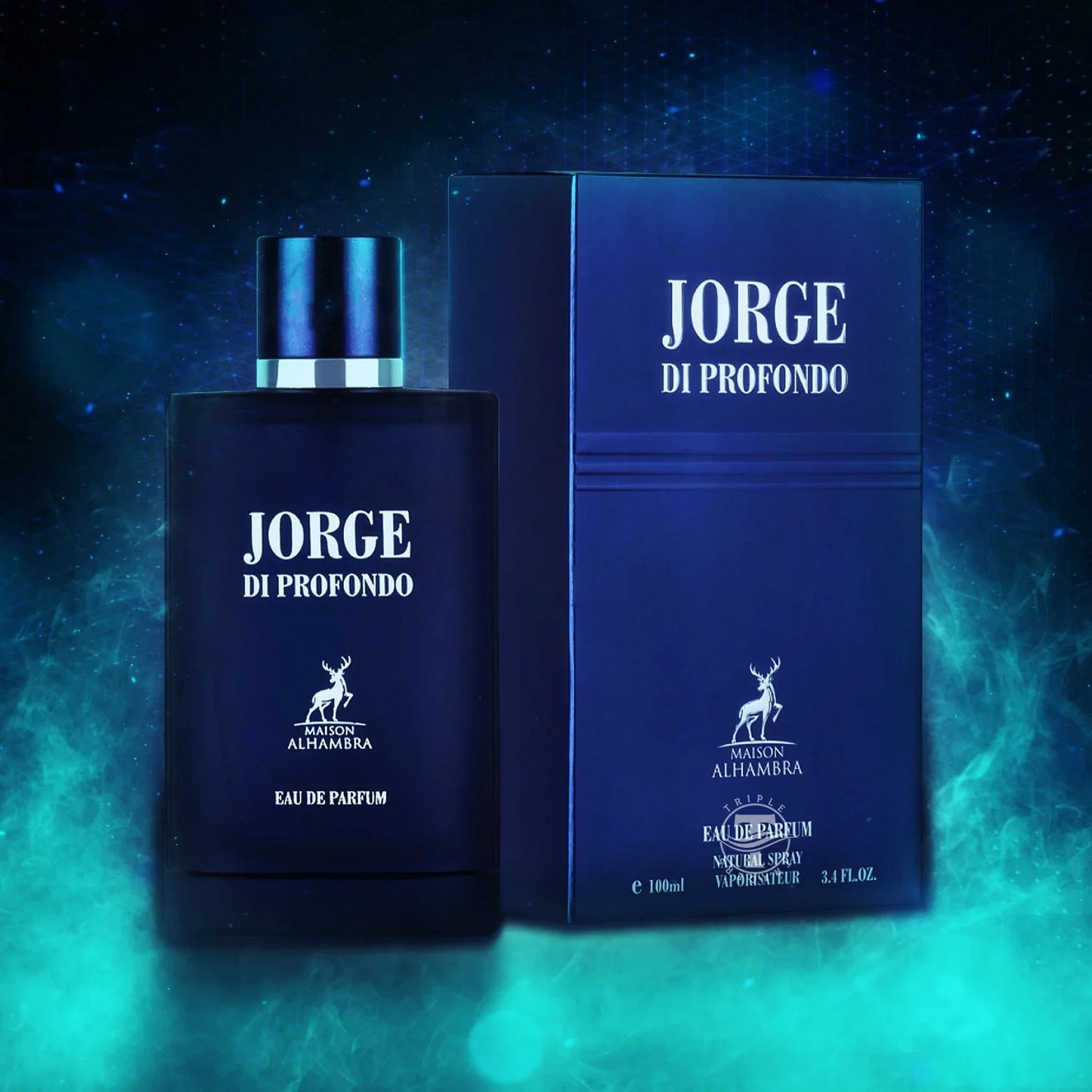 Maison Alhambra Jorge Di Profumo Deep Blue 3.3 oz EDP for men