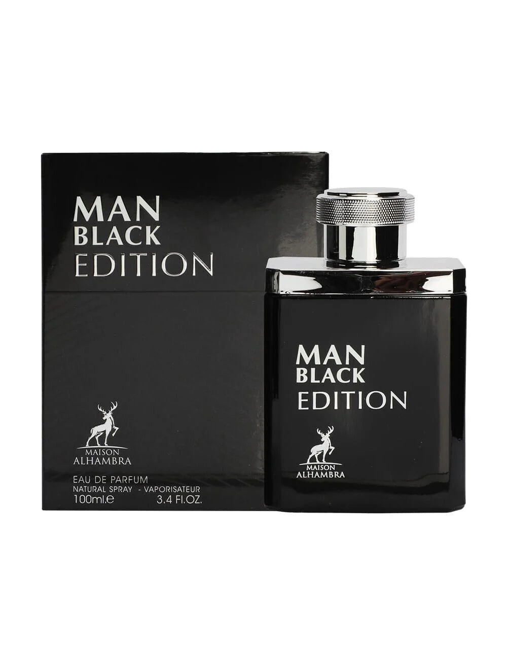 Maison Alhambra Man Black Edition 3.4 oz EDP for men